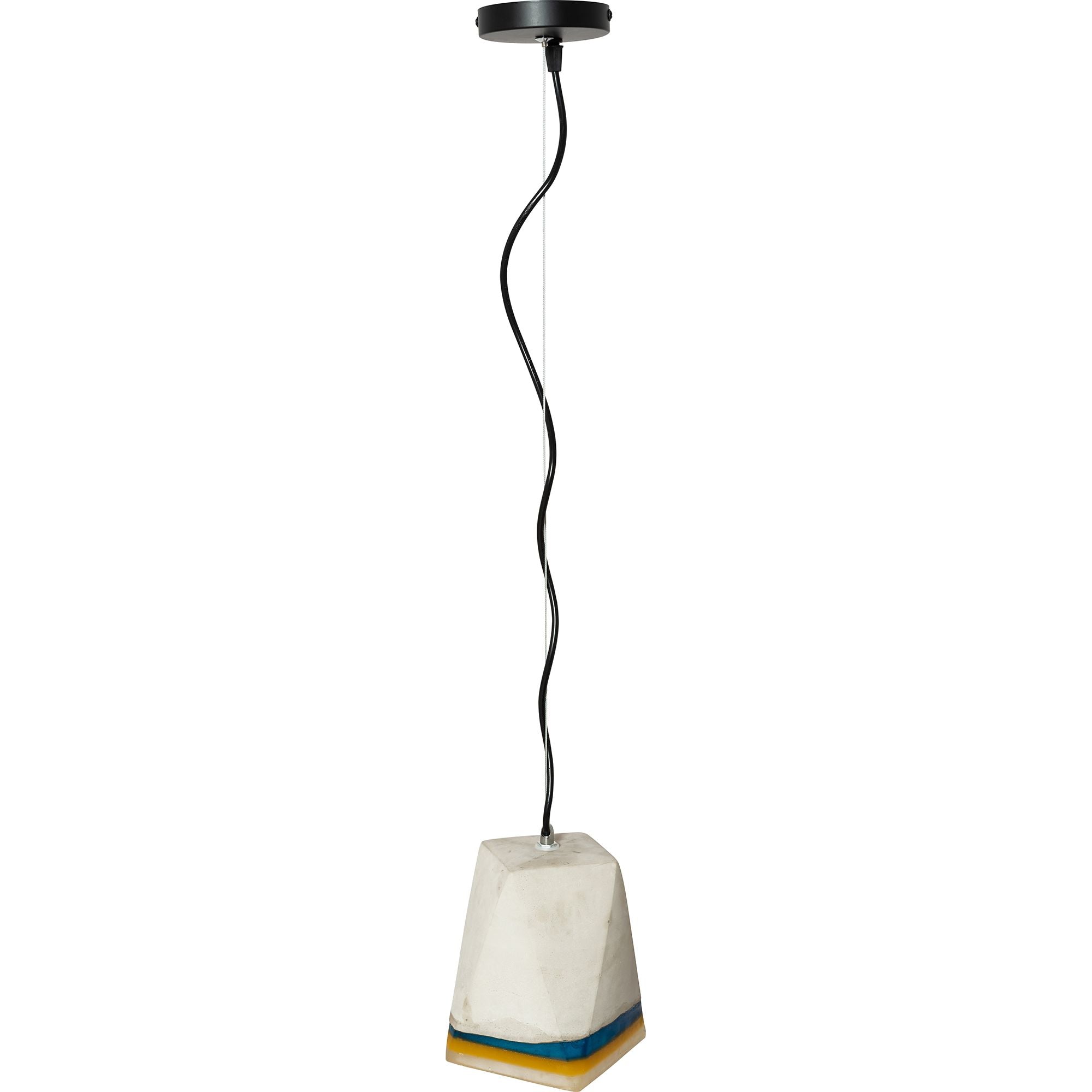 Lampa Sufitowa Wisząca Cementowa Loft APP493-1CP