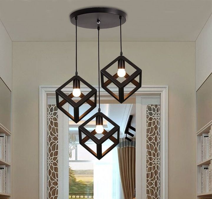 Lampa Sufitowa Wisząca Denver 180979A Czarna