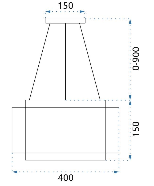 Lampa Wisząca APP1000-CP