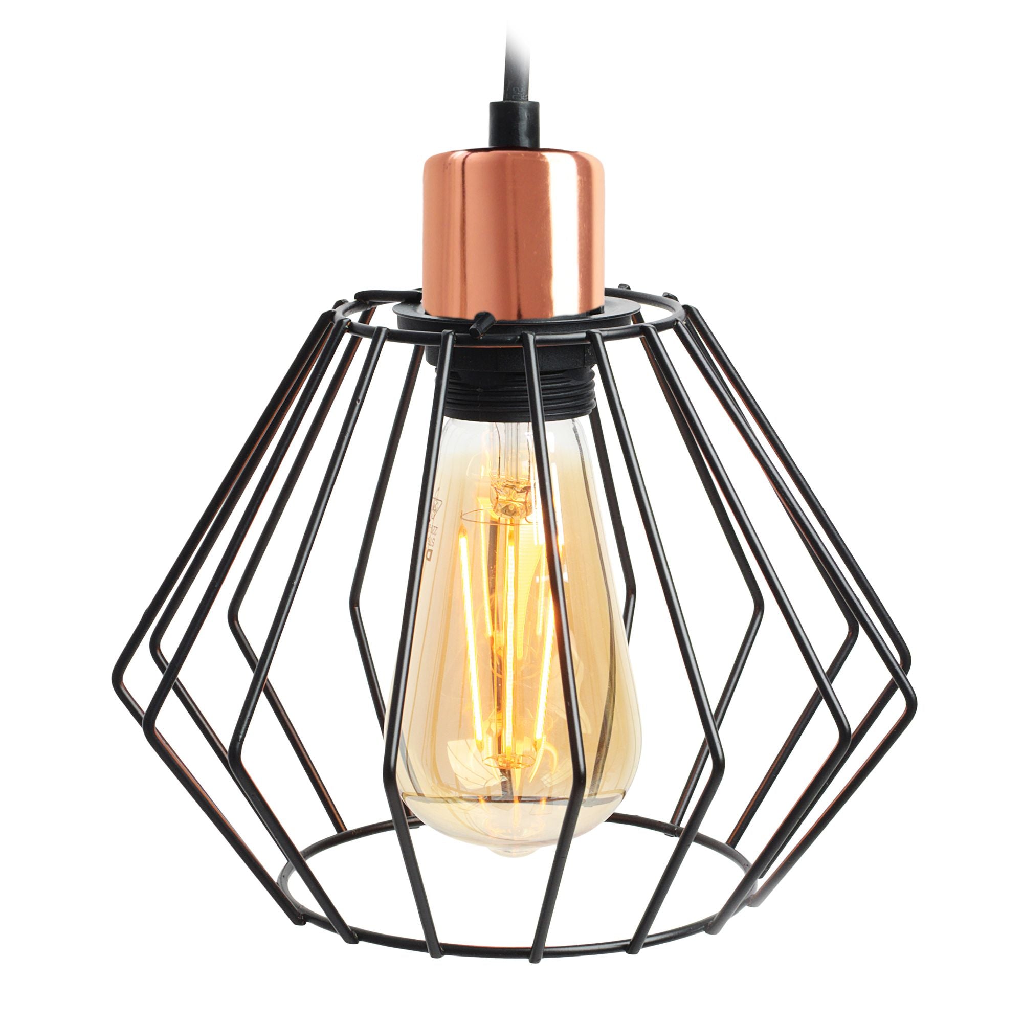 Lampa Sufitowa Wisząca W Stylu Loft Siena