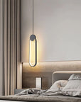 Lampa Sufitowa Wisząca LED APP851-CP Czarna