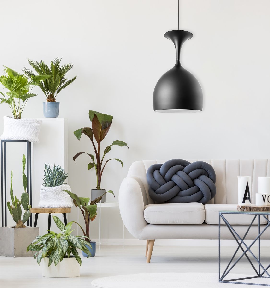 Lampa Sufitowa Wisząca App291-1cp Biała