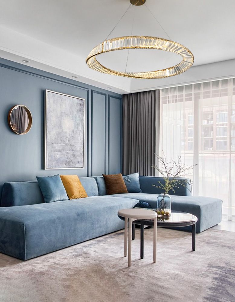 Kryształowa Lampa Sufitowa Led App1201-cp