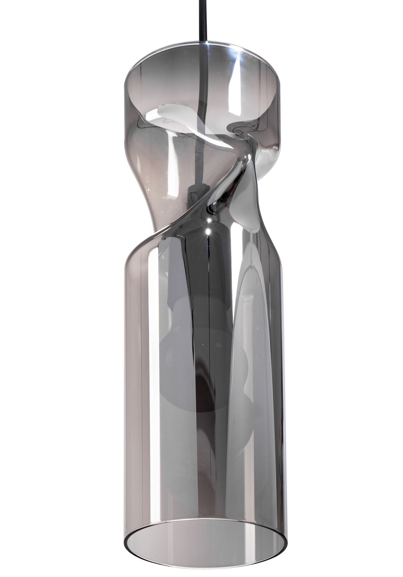 Lampa Sufitowa Wisząca Szklana APP900-1CP Dark