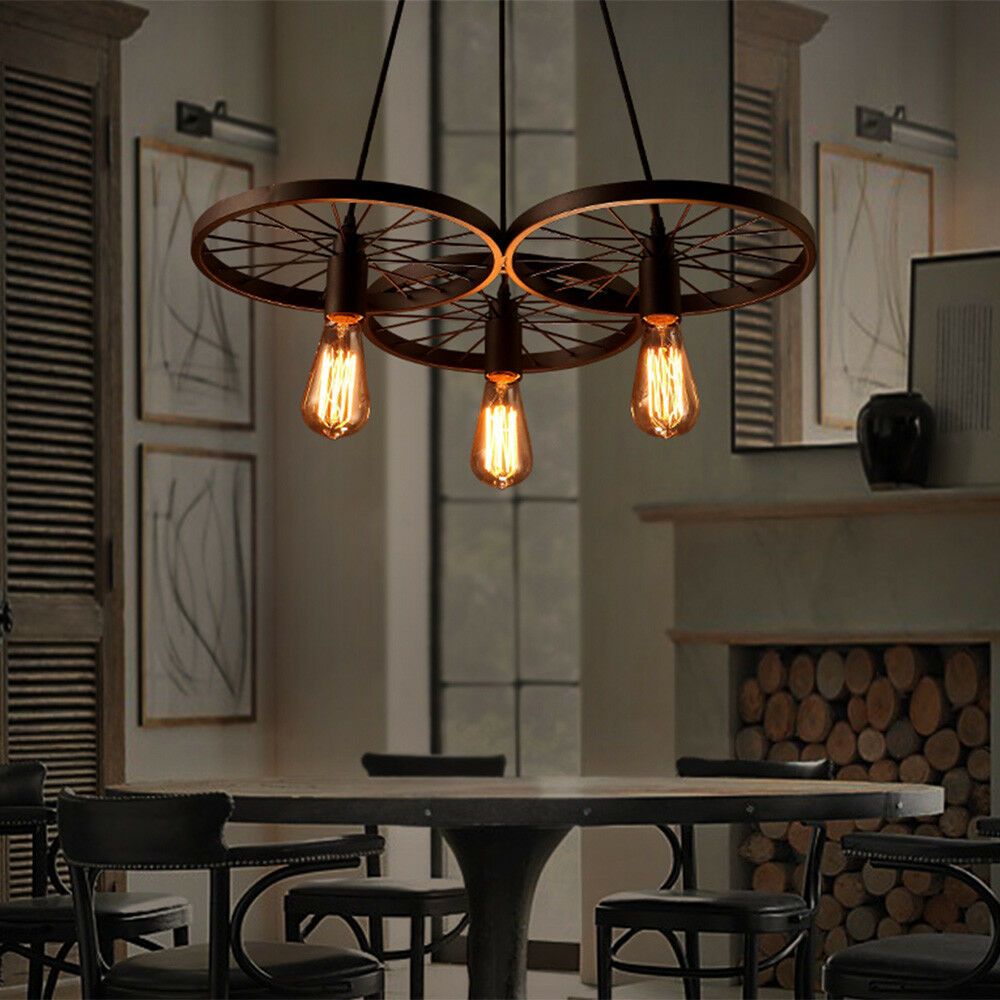 Lampa Sufitowa Wisząca App213-3cp Koło Industrial