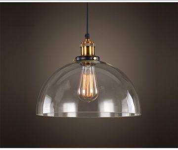 Lampa sufitowa wisząca szklana Verto C