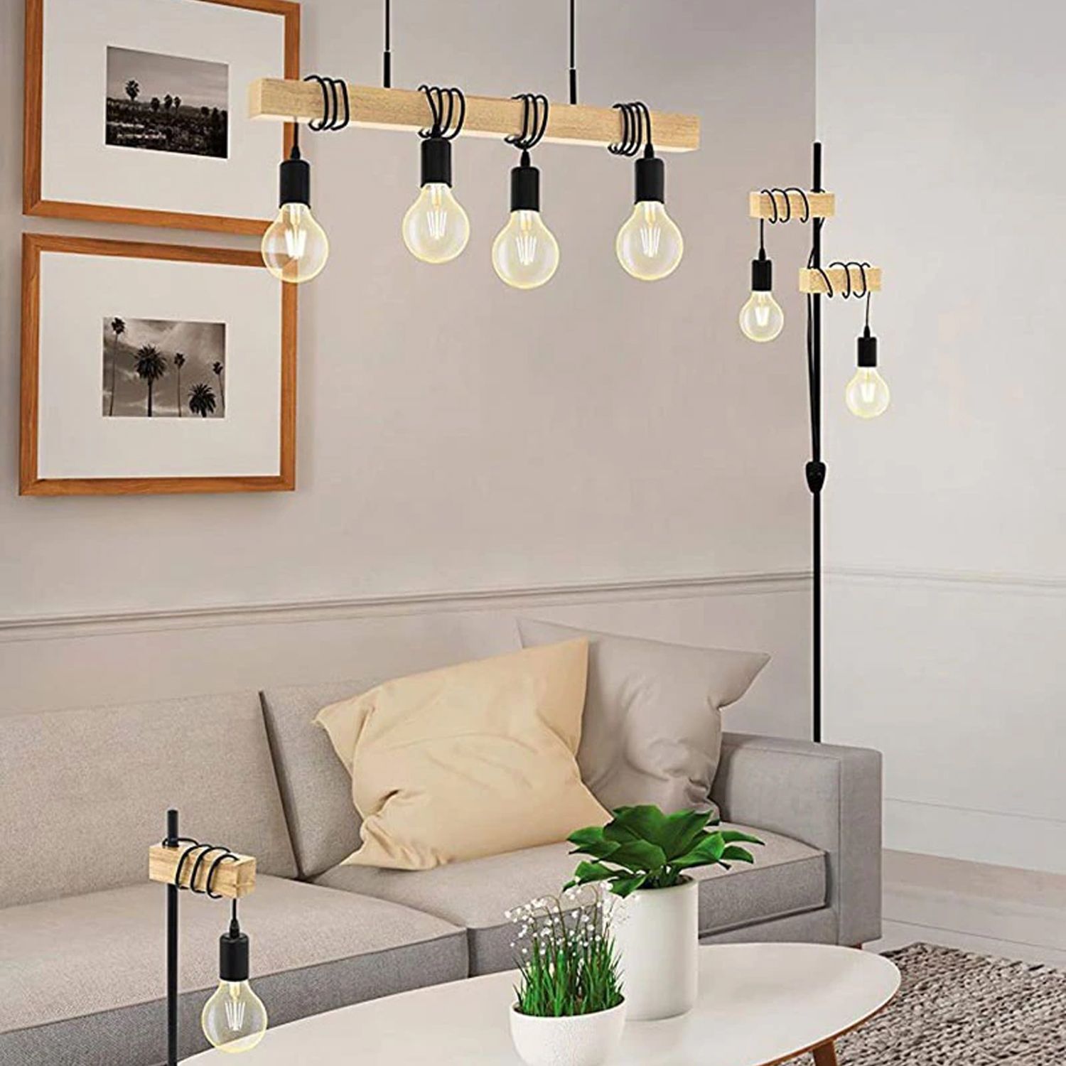 Lampa Sufitowa Wisząca Boho Line App974-4cp