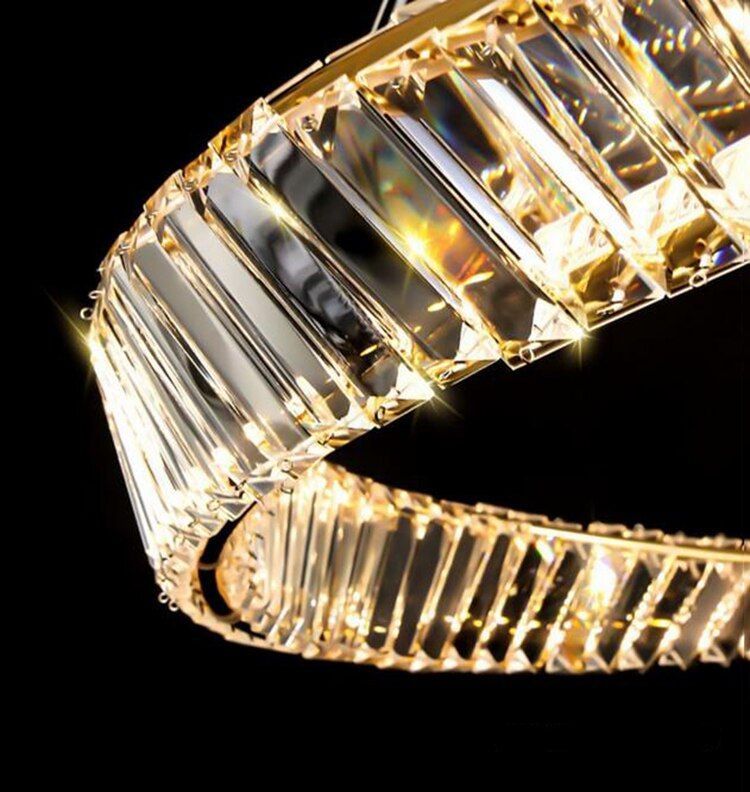 Kryształowa Lampa Sufitowa Led App1202-cp