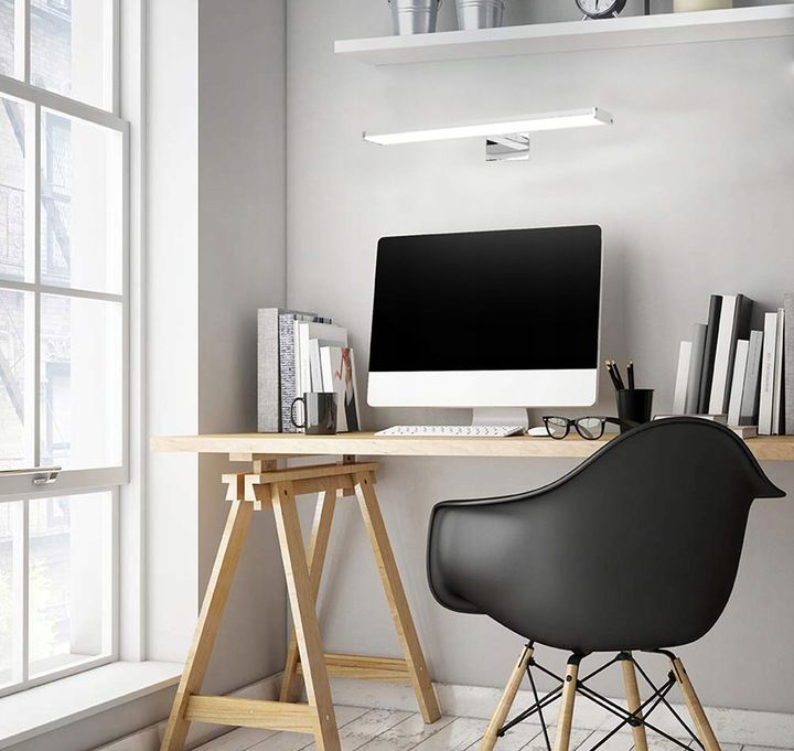 Lampa Kinkiet Łazienkowy Led Nad Lustro 18w 90cm App371-1w Chrom